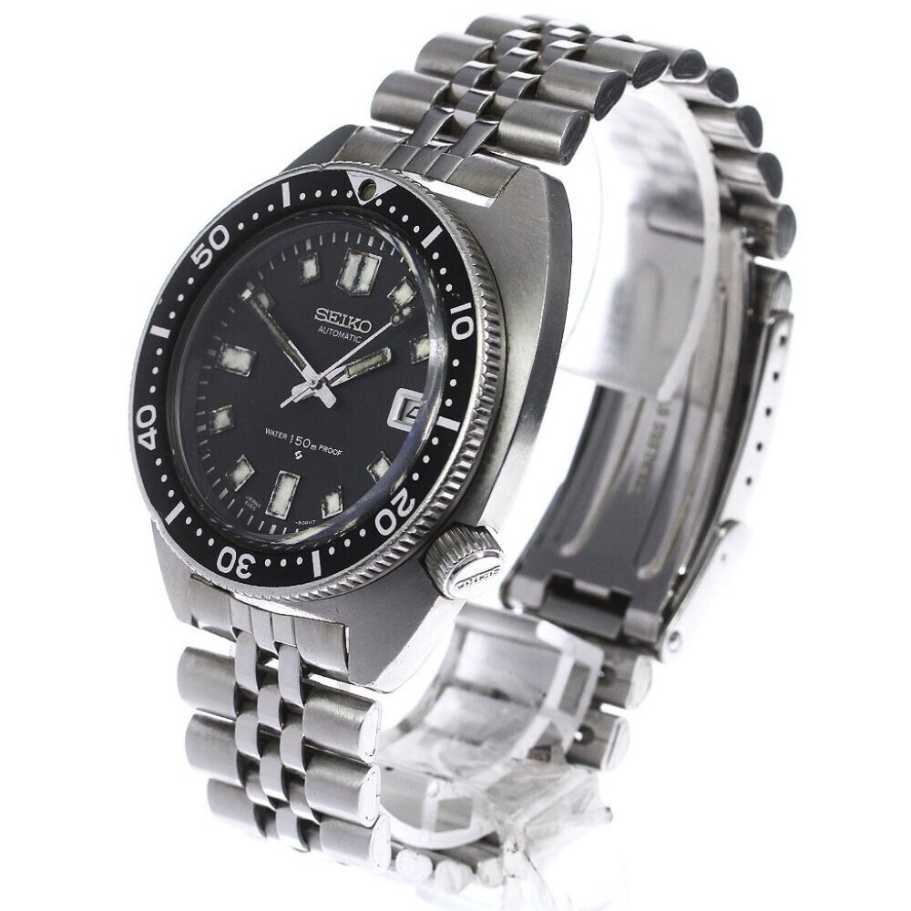 SEIKO 150M 2nd diver early model 6105-8000 Date cal.6105A Automatic Men's_775679 - Picture 2 of 6